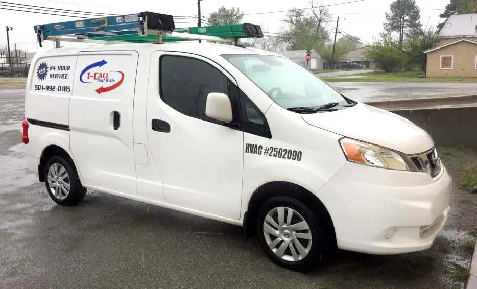 The 1 Call Heat & Air service vehicle is always ready to provide exceptional HVAC service in Maumelle AR